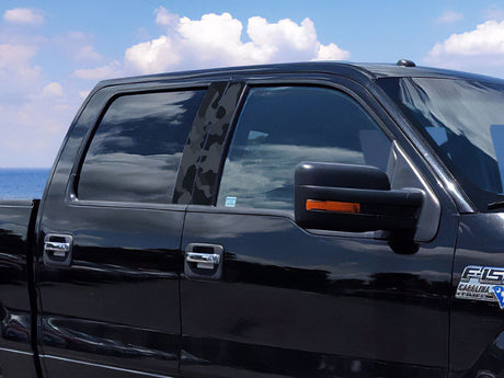 ford f-150 2004-2014 (regular cab) Camo Pillar Cover Diagram