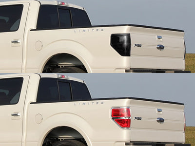 f-150 Before and After Smoked Taillights