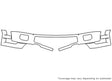 f-150 Avery Dennison Clear Bra Bumper Precut PPF Diagram