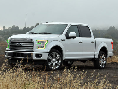 ford f-150 2015-2017 Headlight Protection Installation Location