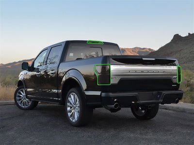 f-150 Tail Light Tint Installation Points