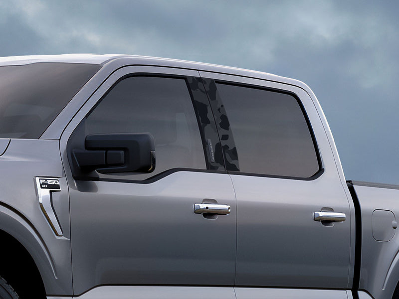 ford f-150 2015-2021 (supercab / supercrew) Camo Pillar Cover Diagram