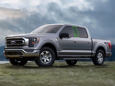 ford f-150 2015-2021 (supercab / supercrew) Pillar Post Trim Installation Location