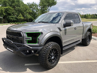 ford f-150 2017-2019 (svt raptor) Headlight Tint Location