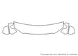 f-150 3M Clear Bra Hood Precut PPF Diagram