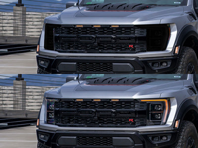 ford f-150 2020-2024 (raptor) Headlight Tint Appearance