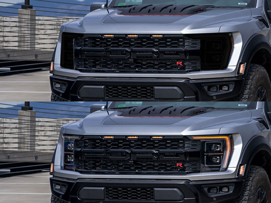 ford f-150 2020-2024 (raptor) Headlight Tint Appearance