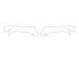 f-150 3M Clear Bra Door Cup Precut PPF Diagram