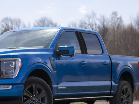 ford f-150 2021-2024 (supercab / supercrew / w/ keypad) Carbon Fiber Pillar Cover Diagram