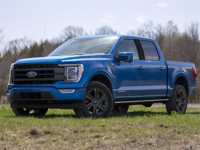 ford f-150 2021-2024 (supercab / supercrew / w/ keypad) Carbon Fiber Pillar Trim