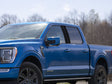 ford f-150 2021-2024 (supercab / supercrew / w/ keypad) Brushed Aluminum Black Pillar Cover Diagram