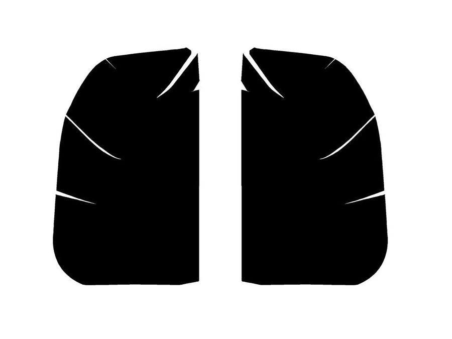 f-250 Precut Tail Light Tint Diagram