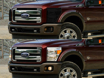 ford f-250 2011-2016 Headlight Tint Appearance