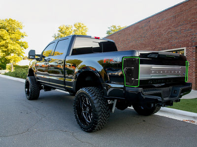 f-250 Tail Light Tint Installation Points