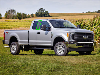 ford f-250 2017-2024 (regular cab) Pillar Post Trim Installation Location