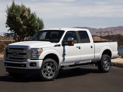 ford f-350 1999-2014 Piano Black Pillar Trim
