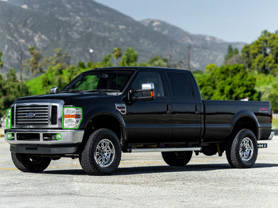 ford f-350 2008-2010 Headlight Protection Installation Location