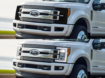 ford f-350 2017-2019 Headlight Tint Appearance