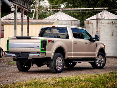 f-350 Tail Light Tint Installation Points