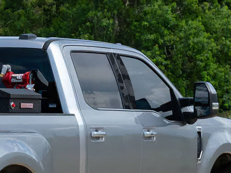 ford f-350 2017-2024 (super cab / supercrew) Camo Pillar Cover Diagram