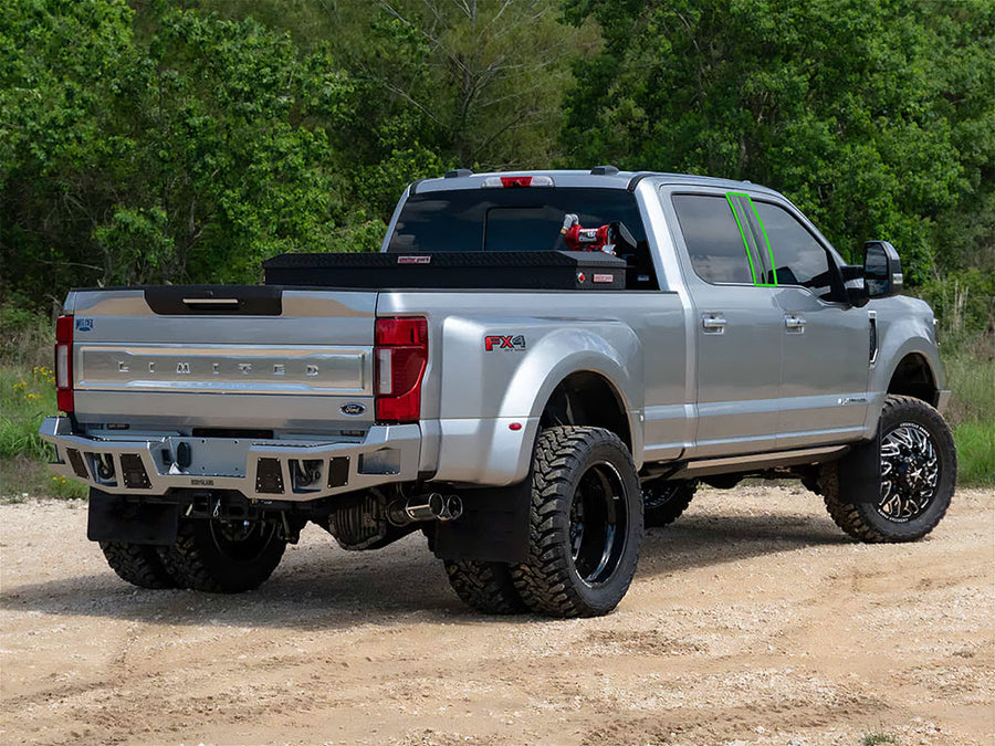 ford f-350 2017-2024 (super cab / supercrew) Pillar Post Trim Installation Location