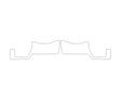 f-350 3M Clear Bra Door Cup Precut PPF Diagram