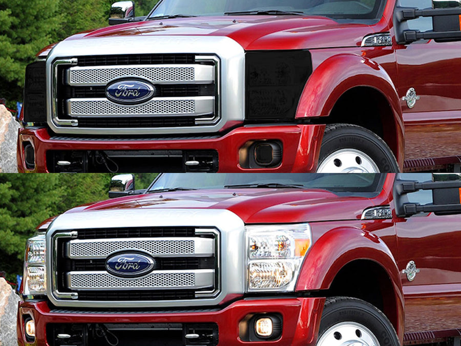 ford f-450 2011-2016 Headlight Tint Appearance