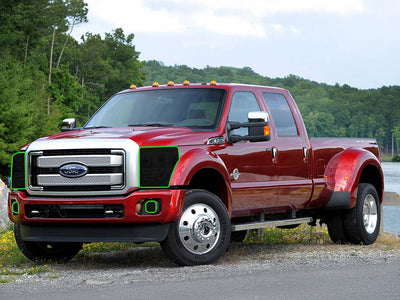 ford f-450 2011-2016 Headlight Tint Location