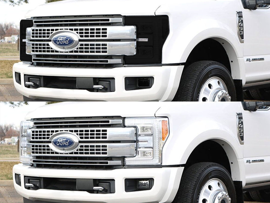 ford f-450 2017-2019 Headlight Tint Appearance