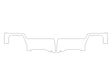 f-450 3M Clear Bra Door Cup Precut PPF Diagram