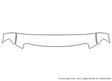 f-550 Avery Dennison Clear Bra Hood Precut PPF Diagram
