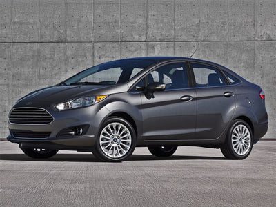 ford fiesta 2011-2019 (sedan) Piano Black Pillar Trim