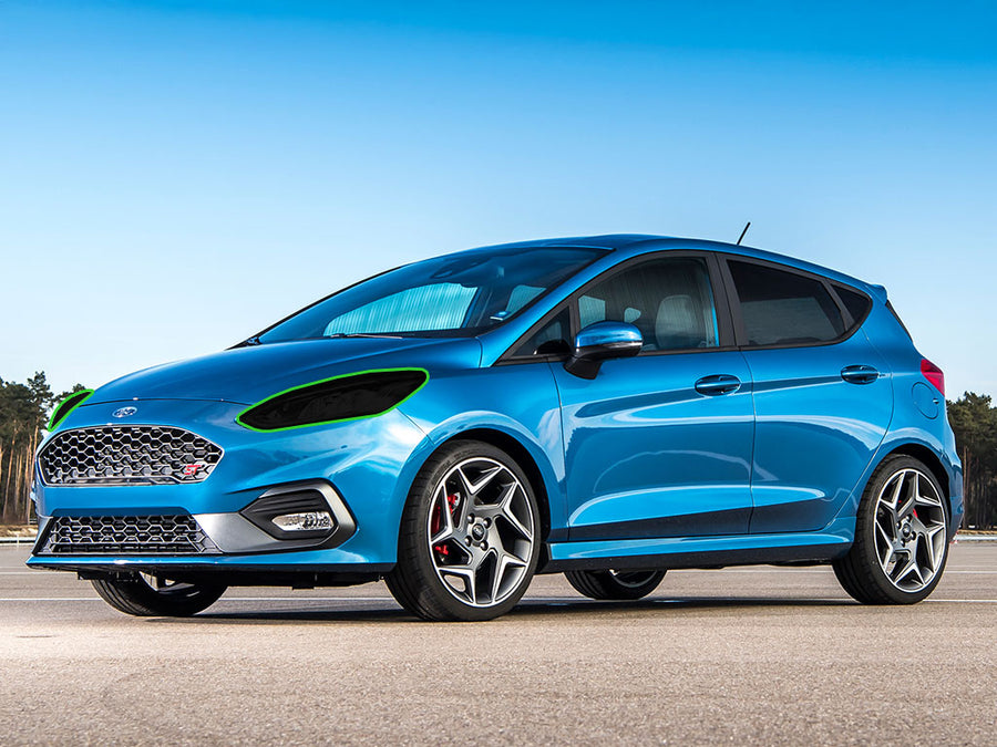 ford fiesta 2014-2019 Headlight Tint Location