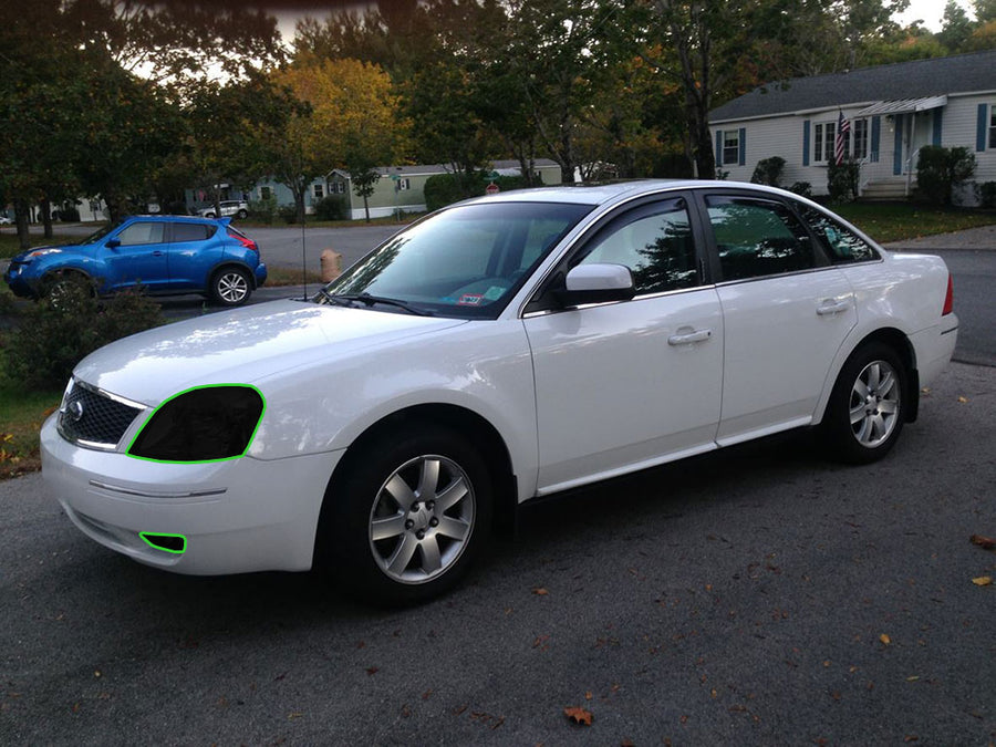 ford five hundred 2005-2007 Headlight Tint Location