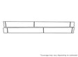 flex Avery Dennison Clear Bra Door Cup Precut PPF Diagram