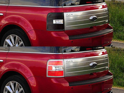 flex Before and After Smoked Taillights