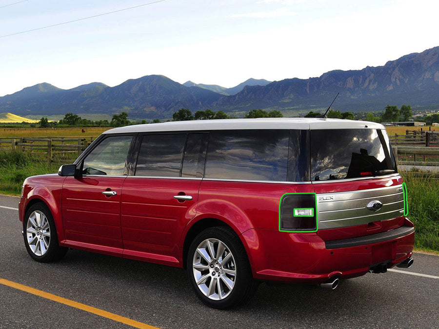 flex Tail Light Tint Installation Points