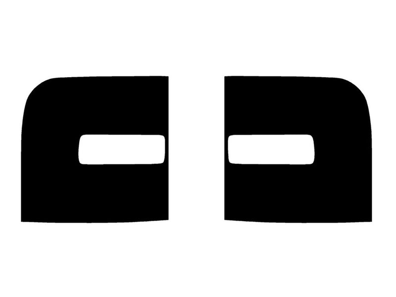 flex Precut Tail Light Tint Diagram