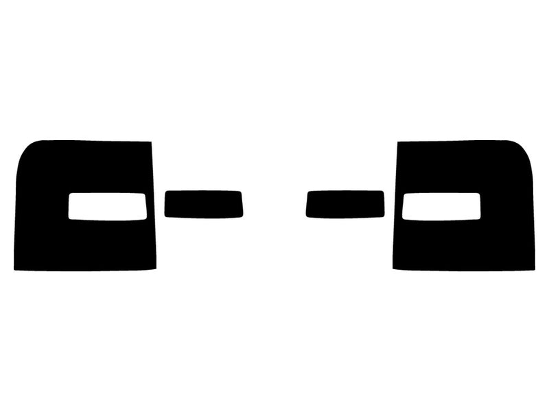 flex Precut Tail Light Tint Diagram