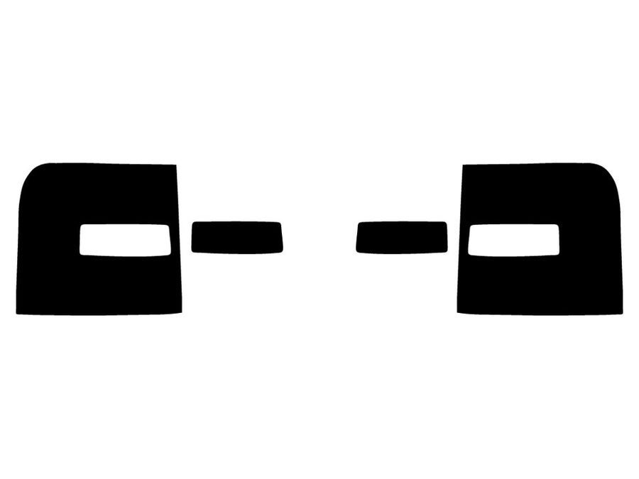 flex Precut Tail Light Tint Diagram