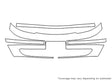 focus Avery Dennison Clear Bra Bumper Precut PPF Diagram