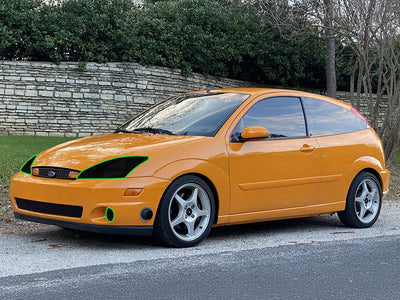 ford focus 2000-2004 Headlight Tint Location