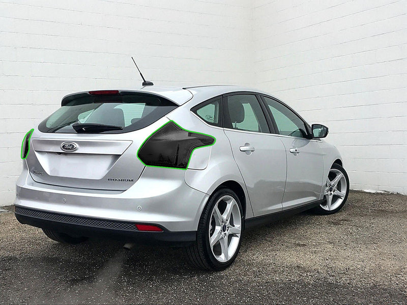 focus (hatchback) Tail Light Tint Installation Points