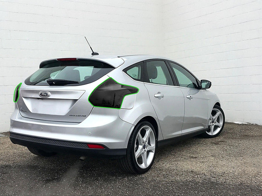 focus (hatchback) Tail Light Tint Installation Points