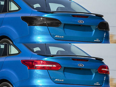 focus (sedan) Before and After Smoked Taillights
