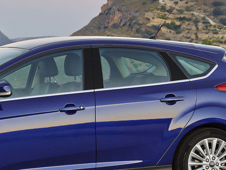 ford focus 2012-2018 Gloss Black Pillar Cover Diagram