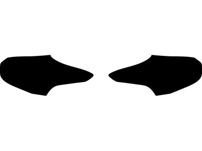 focus (hatchback) Precut Tail Light Tint Diagram