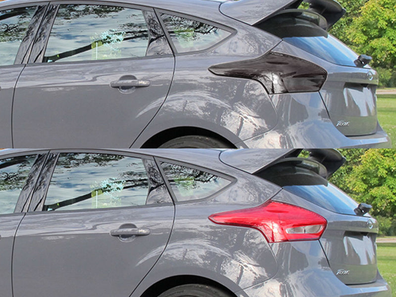 focus (hatchback) Before and After Smoked Taillights