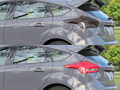 focus (hatchback) Before and After Smoked Taillights