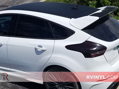 Rwraps™ Matta Black Ford Focus Hood Wrap